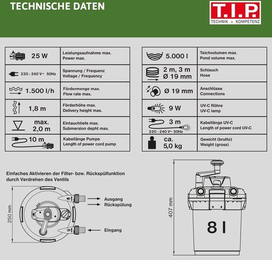 Velda® UV-C lampen | Bestrijd algen, bacteriën en virussen
