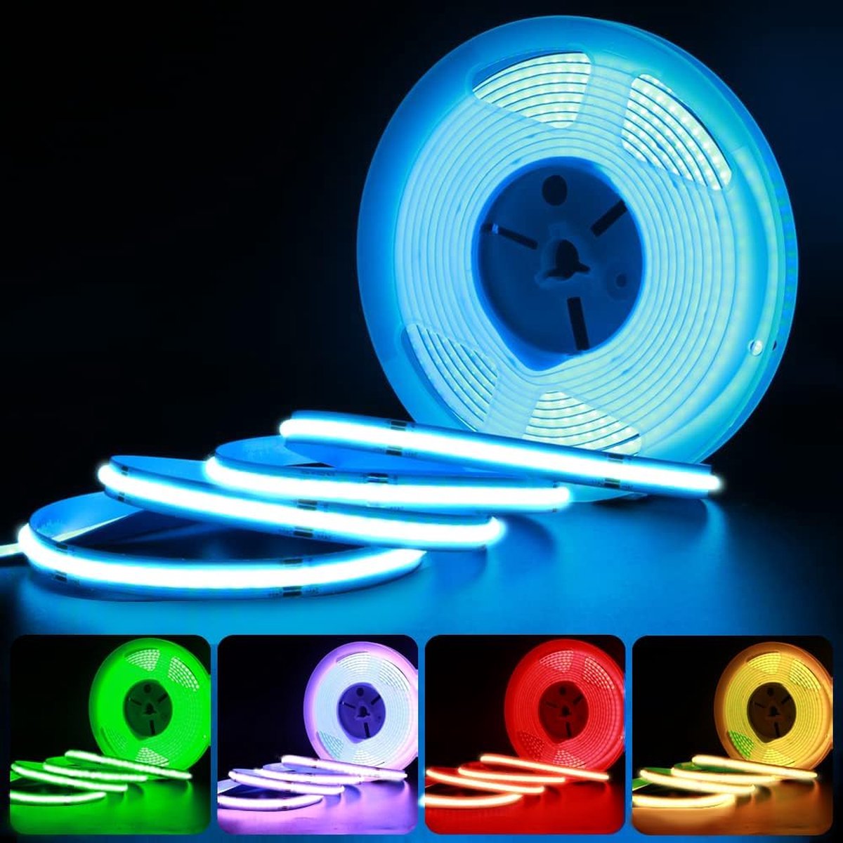 TV LED Strip - RGB Verlichting voor Achtergrond - 2 Meter Flexibele Sfeerverlichting - Afstandsbediening en USB-aansluiting