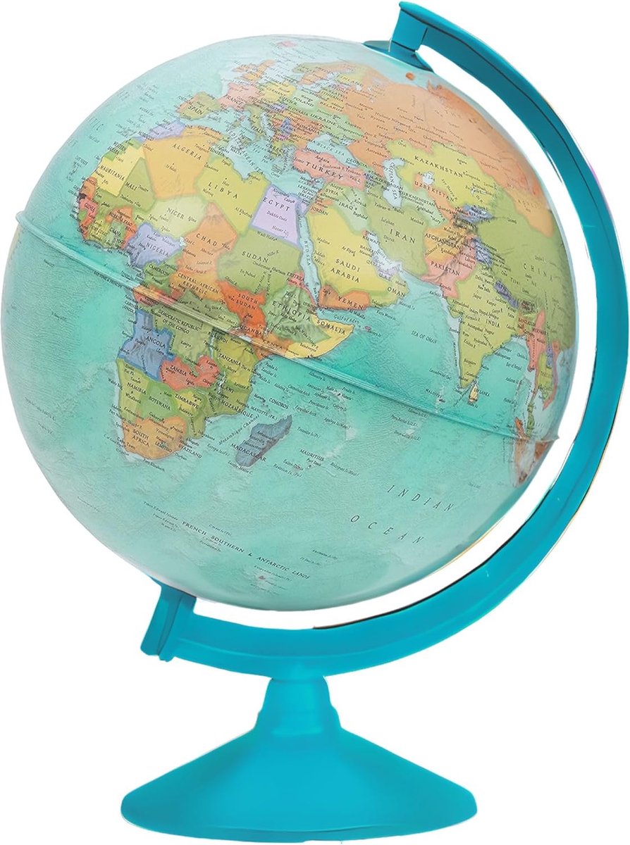 Globe World Globe Explore The World Educatieve Draaibare Globe Globe PVC Opblaasbare Aarde Strand Bal Onderwijshulpmiddelen Universele Rotatie Globe voor School Kinderen Volwassenen