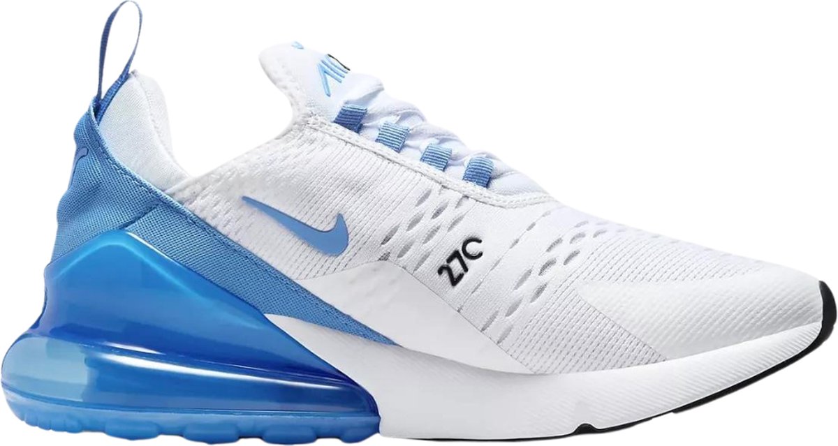 270 shoes white and blue