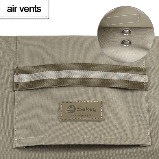 Sekey Housse de Protection pour Parasol,(résistante aux UV et à la