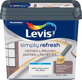 Levis Simply Refresh - Fenêtres et Portes - Satiné - Simply Cream (Ral 9010) - 0,75 L