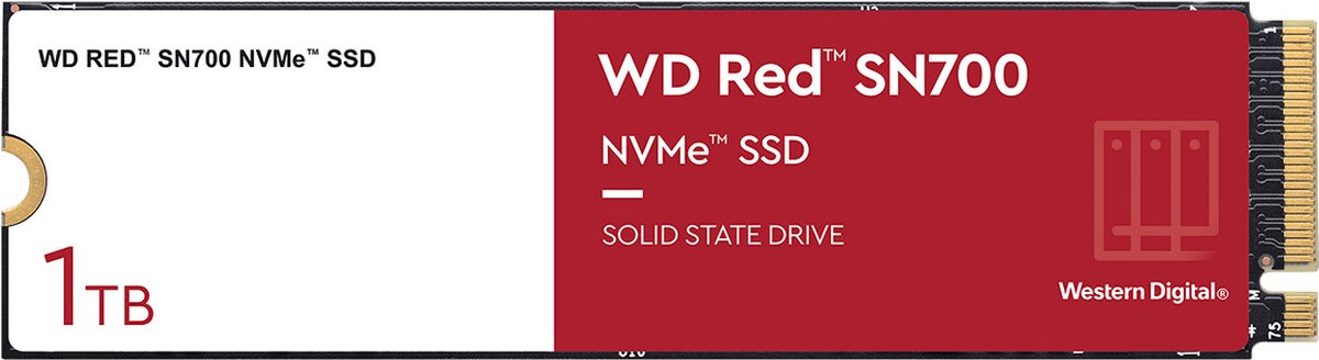 WD Red SN700 WDS100T1R0C - Solid state drive - 1 TB