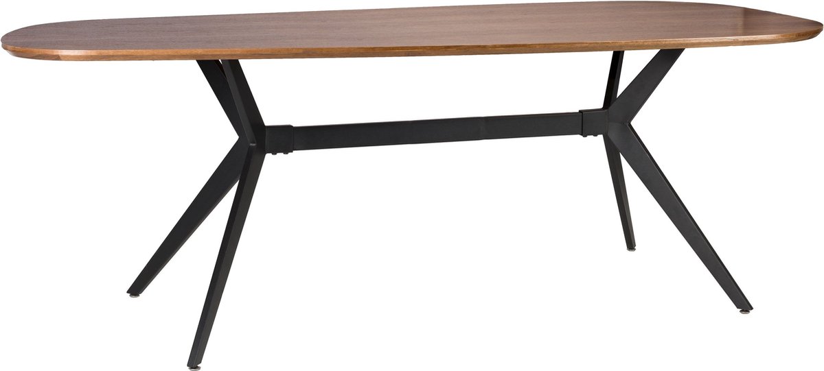 Housecraft Living Chase Eettafel Organisch/ Rechthoekig Metaal/ Hout - Beige