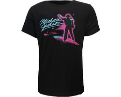 Michael Jackson King Of Pop Neon Dance T-Shirt - Officiële Merchandise - XXL