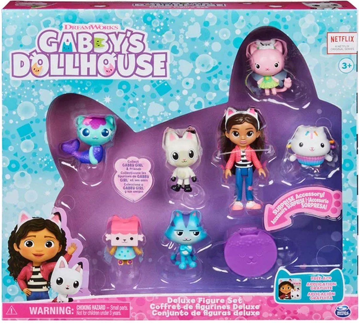 Gabby's Poppenhuis - Speelfigurenset - met Gabby, 6 katjes en 1 poppenhuispakketje — afbeelding 9