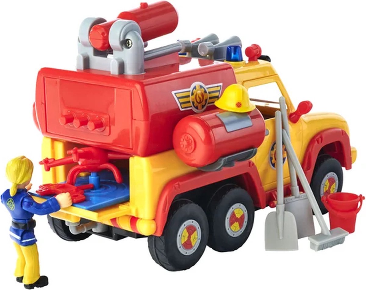 Simba - Brandweerman Sam Brandweerauto Venus 2.0 met figuur - Speelgoedvoertuig - vanaf 3 jaar — afbeelding 13