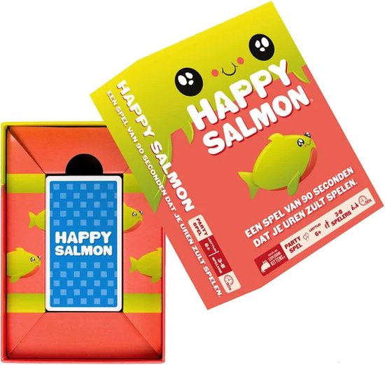 Happy Salmon - Nederlandstalig Kaartspel