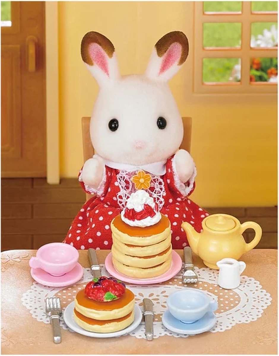 Sylvanian Families set 5225 pannenkoeken bakken-poppenhuisinrichting — afbeelding 8