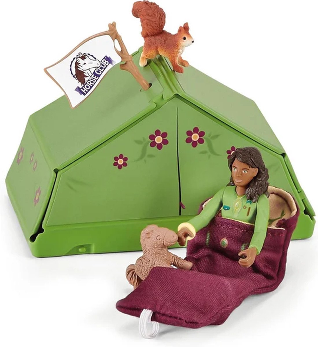 schleich HORSE CLUB Speelfigurenset - Sarah's Kampeeruitstapje - Kinderspeelgoed voor Jongens en Meisjes - 5 tot 12 jaar - 12 Onderdelen - 42533 — afbeelding 17