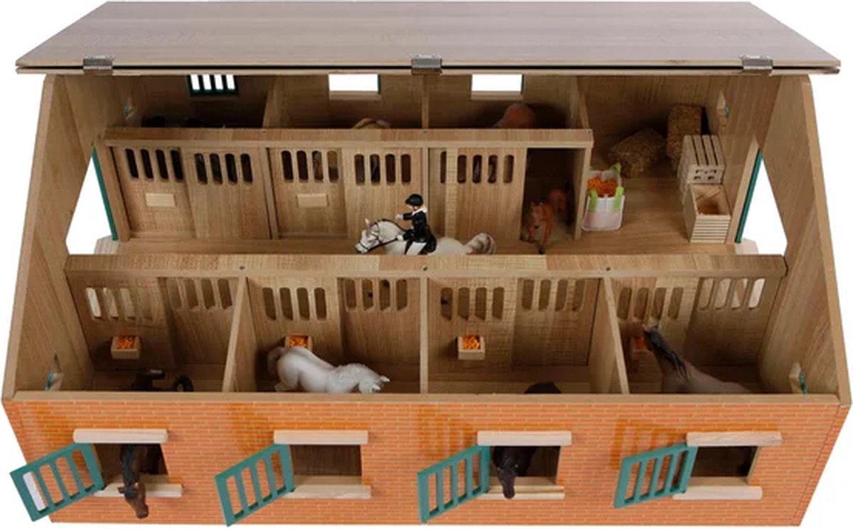 Kids Globe Paardenstal met 7 boxen, 1:24 — afbeelding 10