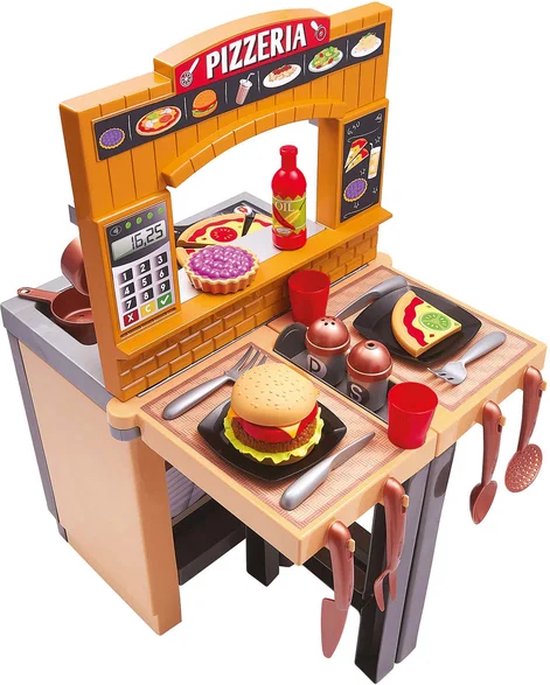 Ecoiffier Pizzeria 100% Chef Keuken + Restaurant + Accessoires van Ecoiffier — afbeelding 5