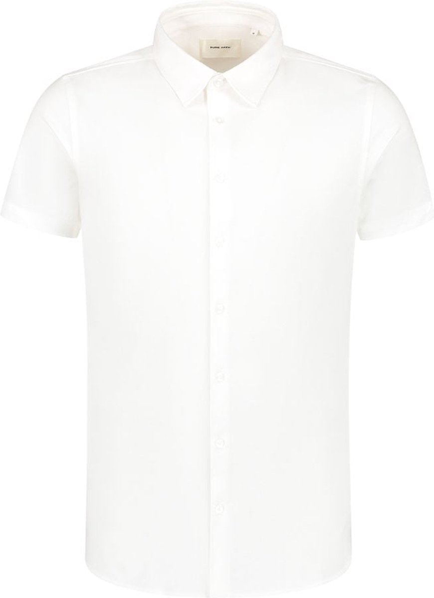 Pure Path Shortsleeve Shirt White