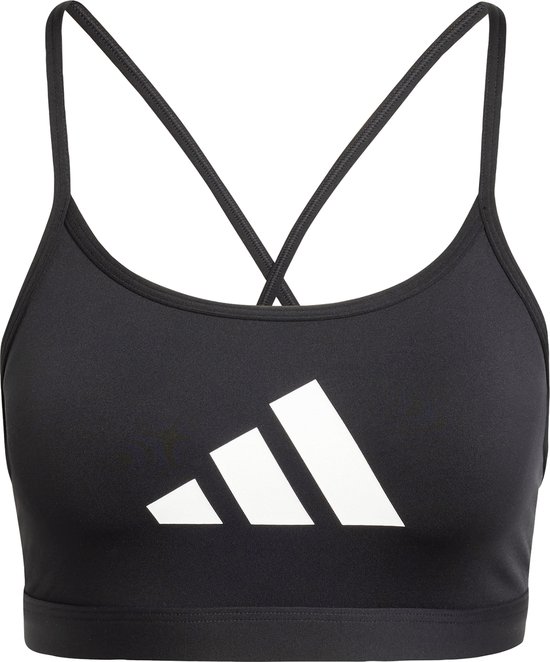 Soutien-gorge adidas Performance Aeroreact Graphic - Femme - Zwart- S