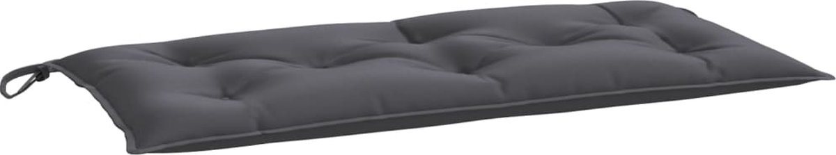 vidaXL - Tuinbankkussen - 100x50x7 - cm - oxford - stof - antracietkleurig