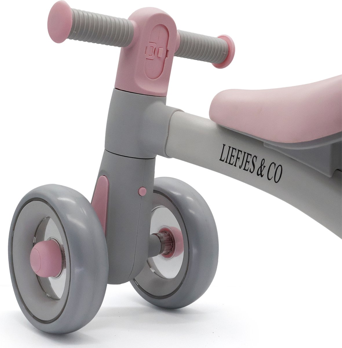 Liefjes & Co Loopfiets / Driewieler vanaf 1 Jaar Baby Roze — afbeelding 3