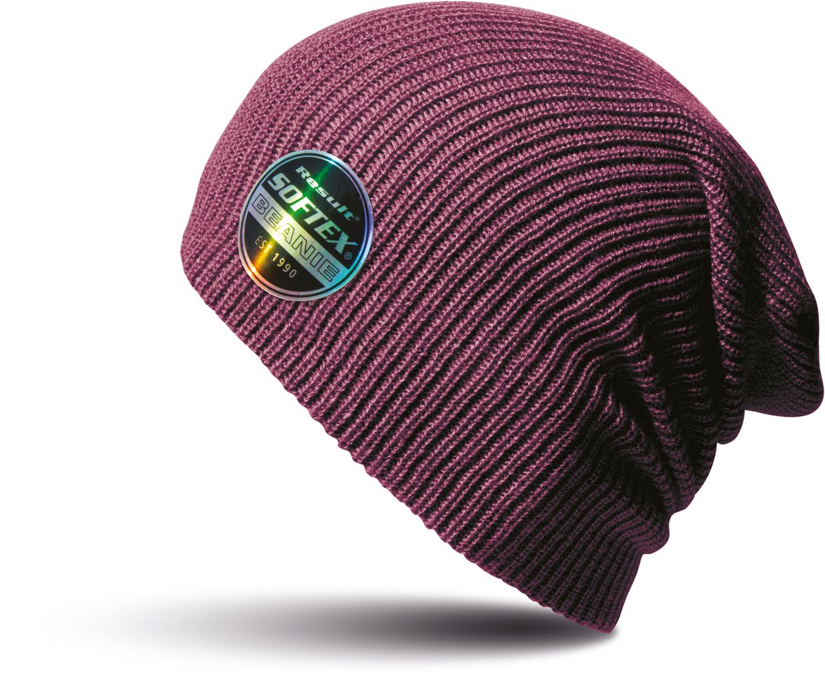 Result Softex® Beanie RC31 - Burgundy - One size
