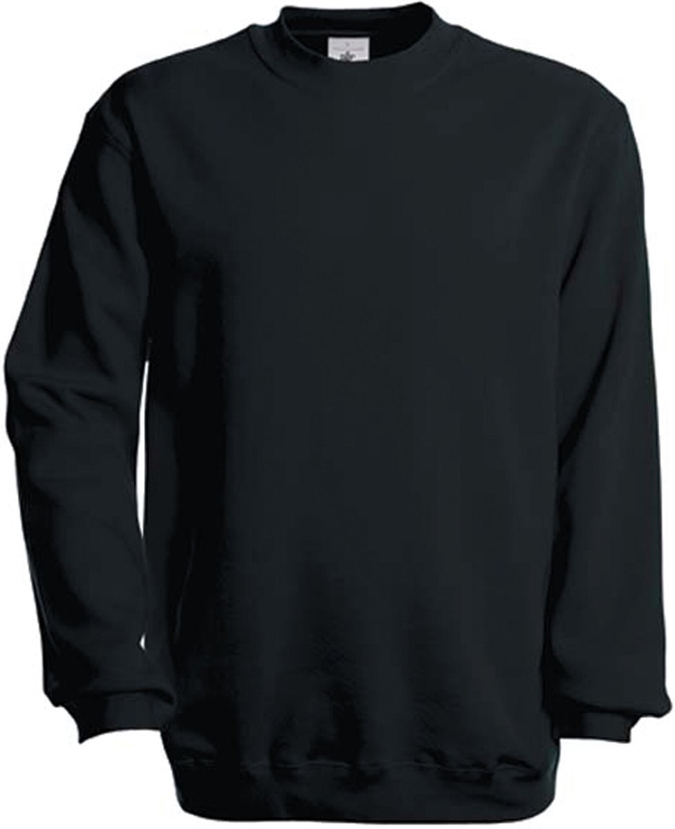B&C Crew Neck Sweatshirt Set In CGSET - Black - M