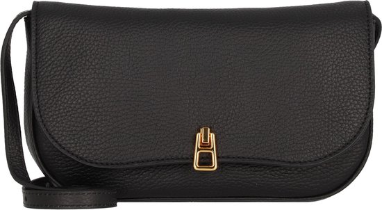 COCCINELLE Cuir Sac à épaule bandoulière Sac de soirée Magie Mini Bag Noir