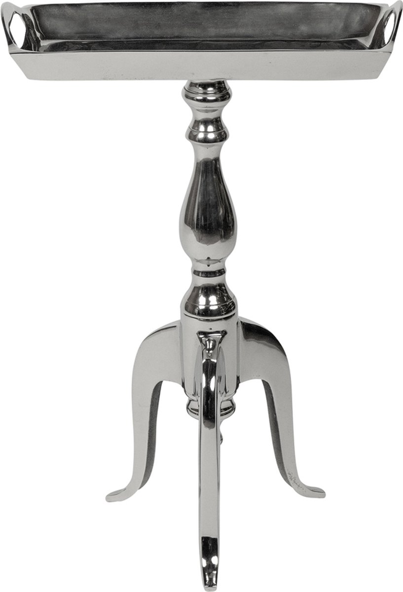 Mars & More tafel shiny rechthoek 43x17cm 65h Zilver