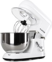 Bol.com Klarstein Bella Elegance Keukenmachine Mixer - 2000 W - 6 Vermogensstanden - Pulse Functie - Planetair Mengsysteem - 5 L... aanbieding