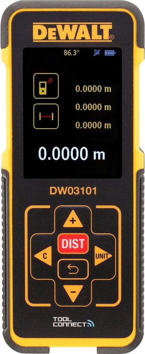 DeWalt DW03101 - Laserafstandsmeter thumbnail 3