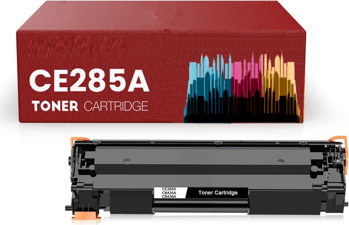 Geschikt voor HP 85A / CE-285A Toner cartridge Zwart - 1600 pagina's - Geschikt voor HP LaserJet Pro P1102W - P1102 - M1212NF - M1132 MFP - M1217NFW - M1212 - M1132 - M1210 - M1210 - P1109