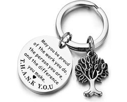 Collega Waardering Sleutelhanger I Inspirerende Werknemers Geschenk I Sleutelhouder I Positivistische Sleutelhanger I RVS I Zilver Collega Waardering Sleutelhanger I Inspirerende Werknemers Geschenk I Sleutelhouder I Positivistische Sleutelhanger I RVS I Zilver