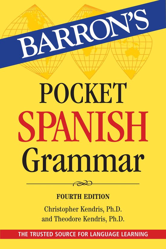 Pocket Spanish Grammar Barron's Grammar - cover