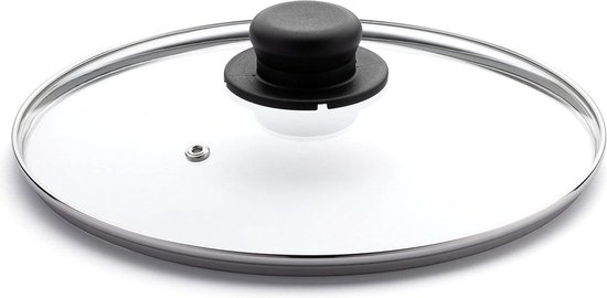 coox Springvorm met glazen serveerplaat en glazen poten, diameter 26 cm, blauw, perfect bakken en serveren in één