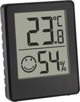 TFA Dostmann Digitales Thermo-Hygrometer Thermo- en hygrometer Zwart