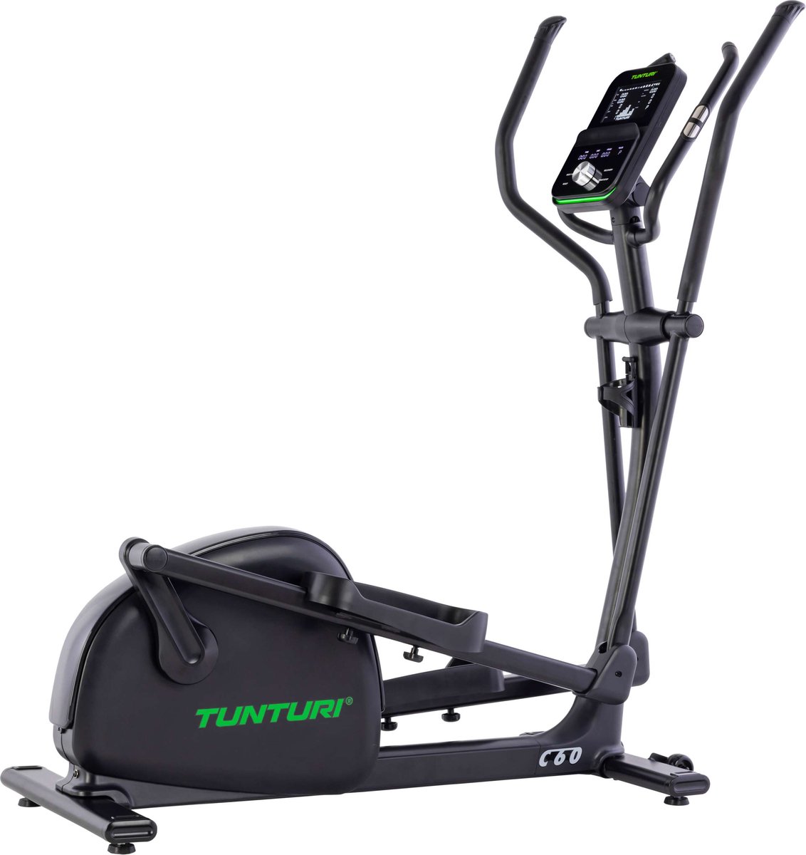 Tunturi Signature C60-R Crosstrainer - Elliptical met 26 programma's - Stepper met hartslagfunctie - 36 KG roterende massa