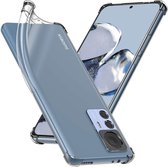 ebestStar - Hoes voor Xiaomi 12T Pro, 12T 5G, Silicone Slim Cover Case, Versterkte Hoeken en Randen hoesje, Transparant