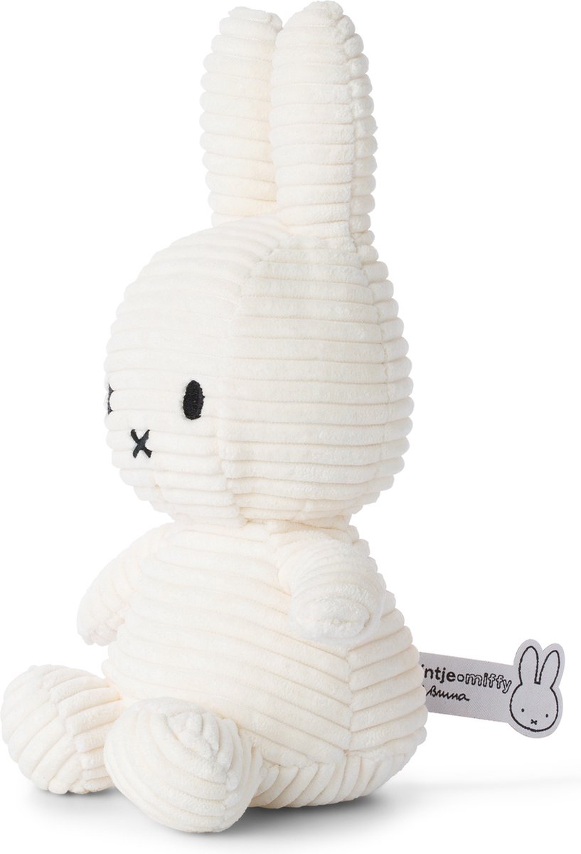 Bon Ton Toys Nijntje - ECO Corduroy Offwhite - 23 cm - 9" — afbeelding 2