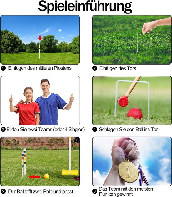 Outdoor Play Houten Croquet online kopen? | Lobbes Speelgoed