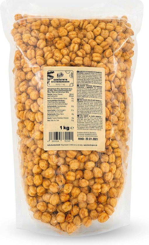 KoRo | Geroosterde kikkererwten BBQ-kruiden 1 kg