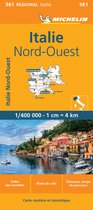 Regionale kaarten Michelin - Michelin Wegenkaart 561 Italië Noordwest