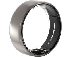 ULTRAHUMAN Ring AIR – Smart Ring | Geen maandabonnement | Bepaal eerst de juiste maat met de Sizing Kit | Slaaptracker - Hartslagmeter - Fitnesstracker – Raw Titanium – Size 11