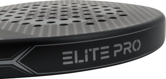 Craved Padel Racket Elite Pro - Inclusief padeltas - Carbon - Zwart