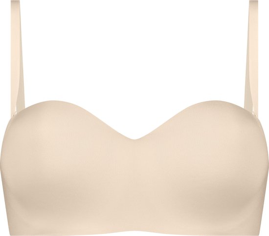 Hunkemöller Voorgevormde strapless beugel-bh Smooth Beige C70