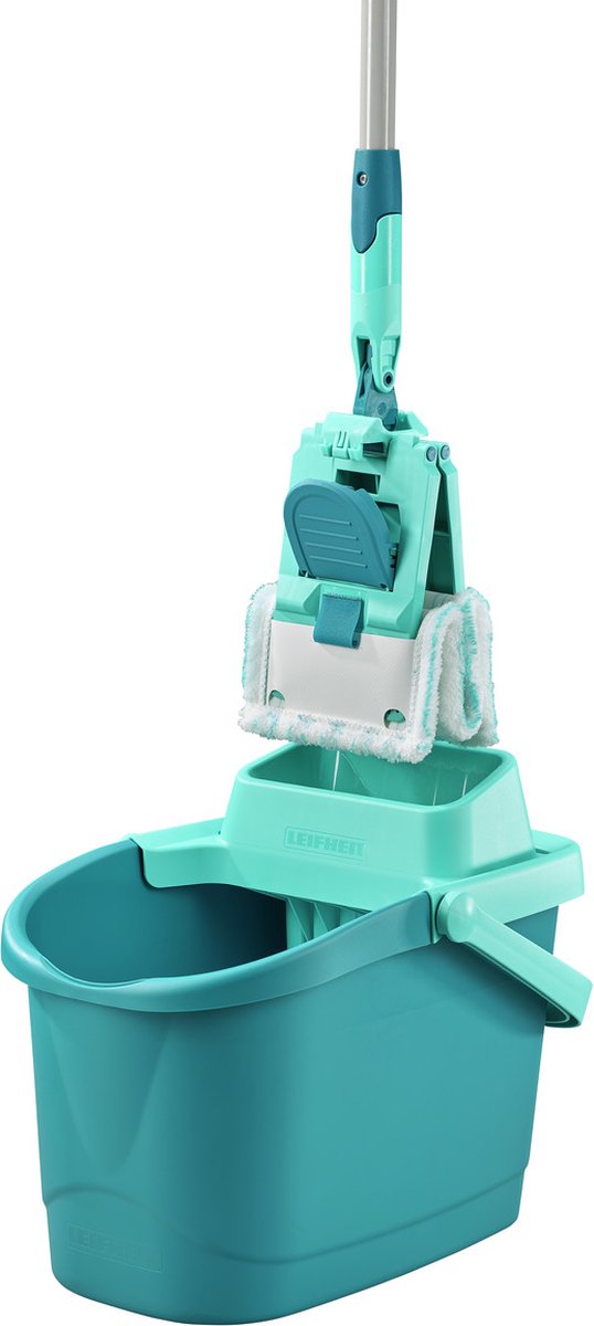 Goedkoopste Leifheit Power Clean vloerwisser M - compleet systeem - incl. steel (140cm) - 33 cm wisbreedte - micro duo