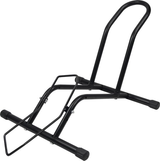 4toolz® Universele Vrijstaande Fietsstandaard Mountainbike En Gewone Fiets Zwart 4toolz® Universele Vrijstaande Fietsstandaard Mountainbike En Gewone Fiets Zwart