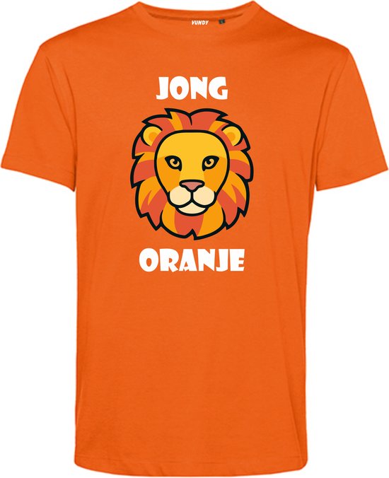 T-shirt kind Jong Oranje | Koningsdag kleding | Oranje Shirt | Oranje | maat 104