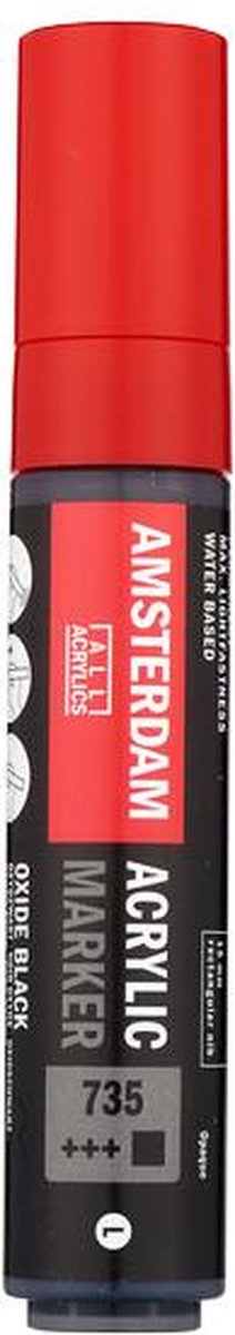 Amsterdam Markers 15 mm Oxydzwart 735