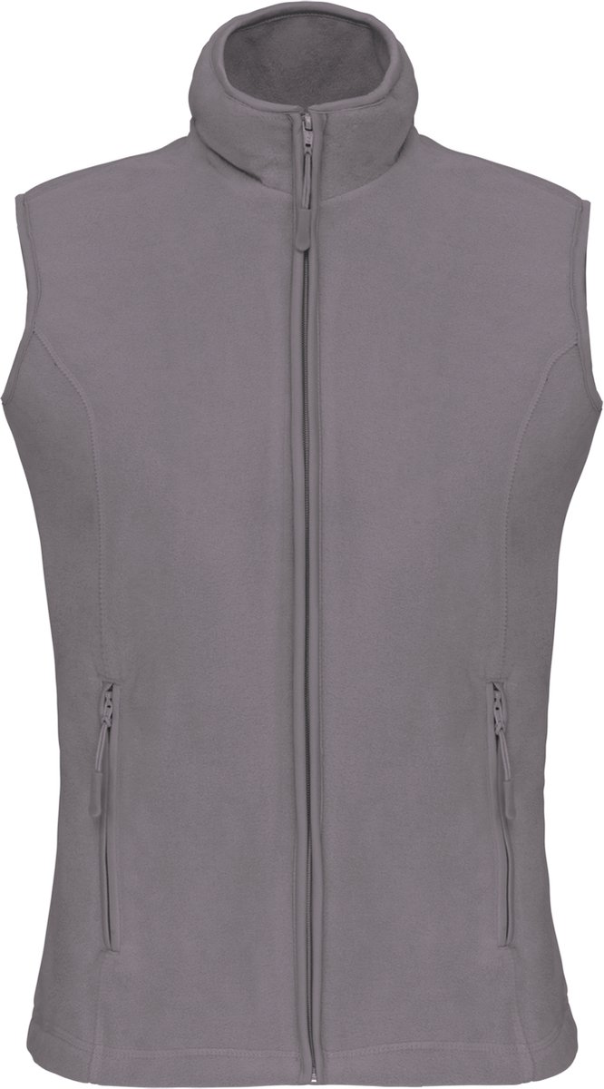 Kariban Bodywarmer van microfleece dames K906 - Convoy Grey - S