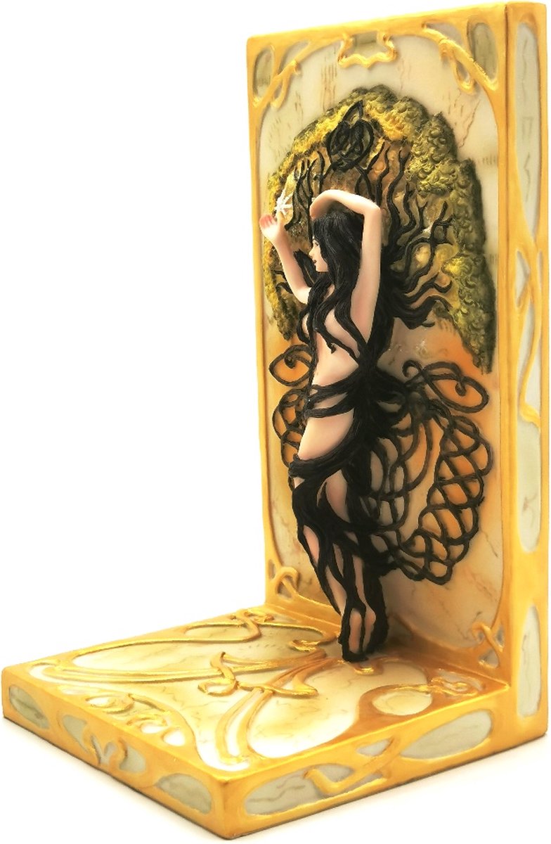 Veronese Design beeld/figuur - Earth Life Magic enkele Boekensteun - Selina Fenech - (hxbxd) ca. 21cm x 12,5cm x 12cm