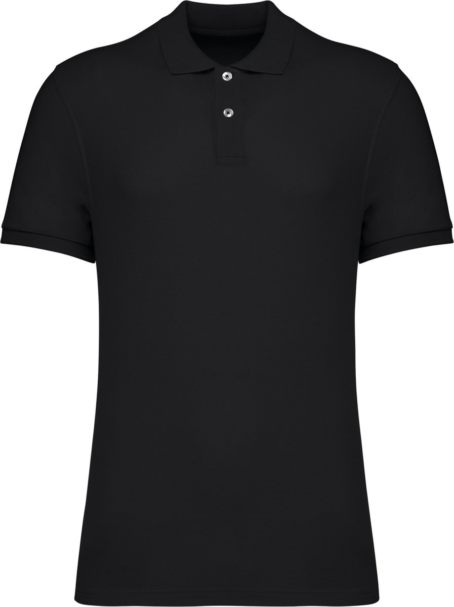 Native Spirit Ecologische herenpolo in piquétricot NS207 - Black - L