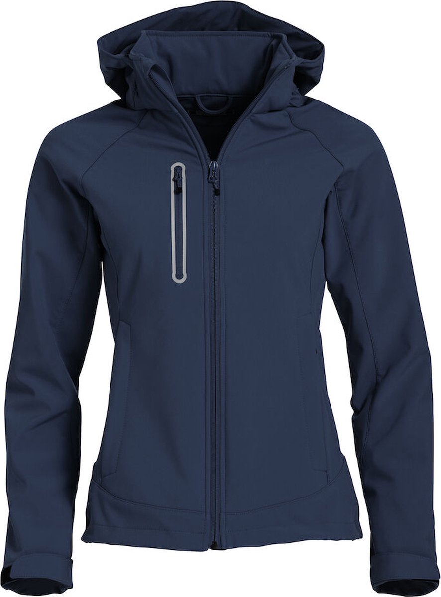 Clique Milford Softshell Jacket Ladies 020928 - Vrouwen - Dark Navy - 3XL