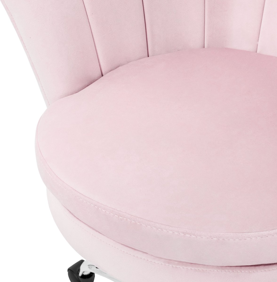 Bureaustoel met wielen en rugleuning - Bureaustoel - €97,62