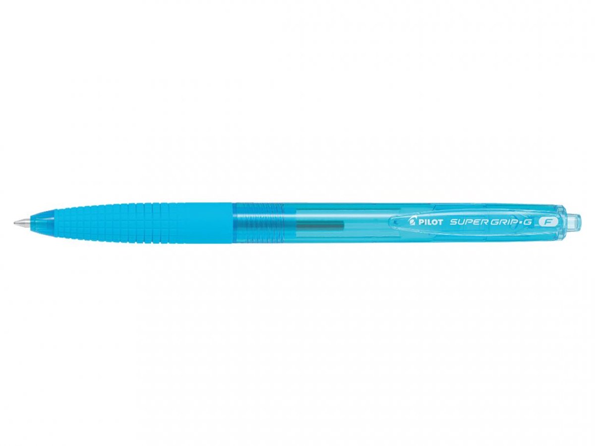 Pilot balpen Super Grip G retractable Neon fijn turkoois
